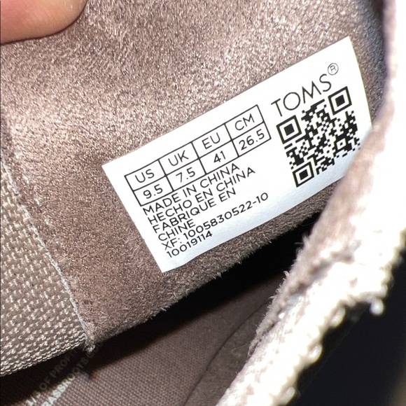 Toms Taupe Wedge Ankle Booties - Picture 9 of 9